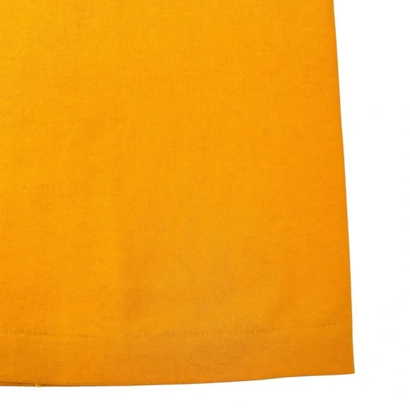 1982 RARE Single Stitch Vintage Yellow Orange Capitalism Collector’s T-Shirt Tee